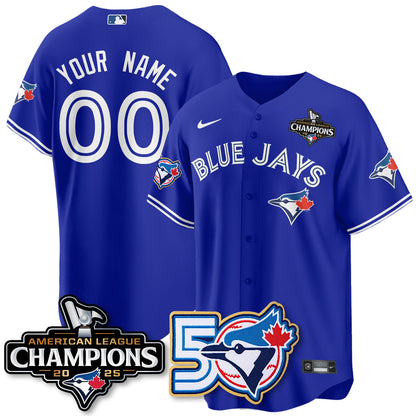 TBJ 2025 American League Champions Vapor Limited Jersey - 50th Season - Stitched