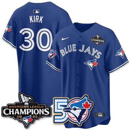 TBJ 2025 American League Champions Vapor Limited Jersey - 50th Season - Stitched