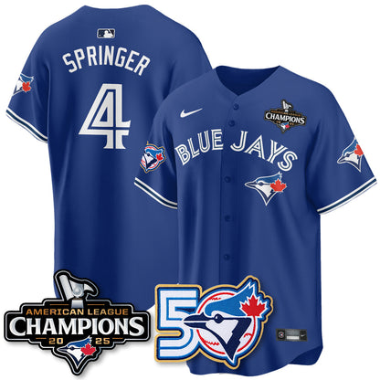 TBJ 2025 American League Champions Vapor Limited Jersey - 50th Season - Stitched