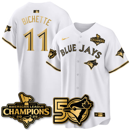 TBJ 2025 American League Champions Vapor Limited Jersey - 50th Season - Stitched