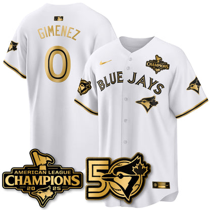 TBJ 2025 American League Champions Vapor Limited Jersey - 50th Season - Stitched