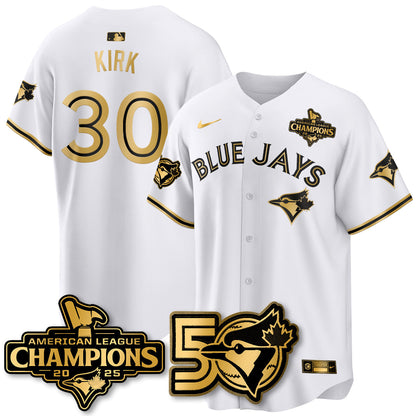 TBJ 2025 American League Champions Vapor Limited Jersey - 50th Season - Stitched