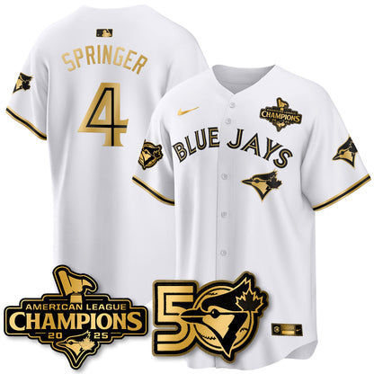 TBJ 2025 American League Champions Vapor Limited Jersey - 50th Season - Stitched