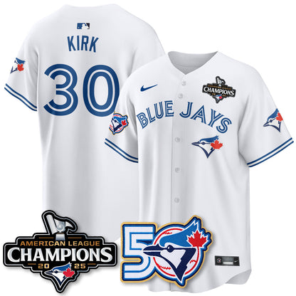 TBJ 2025 American League Champions Vapor Limited Jersey - 50th Season - Stitched