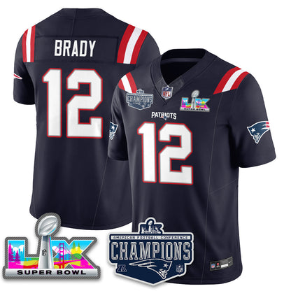 NE 2025 AFC Champions Vapor Limited Jersey - Stitched