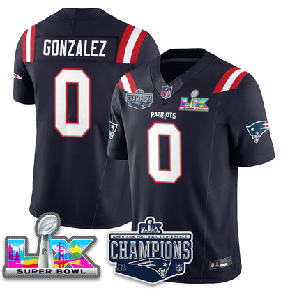 NE 2025 AFC Champions Vapor Limited Jersey - Stitched