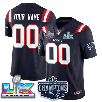 NE 2025 AFC Champions Vapor Limited Jersey - Stitched