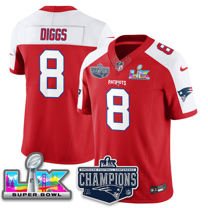 NE 2025 AFC Champions Vapor Limited Jersey - Stitched