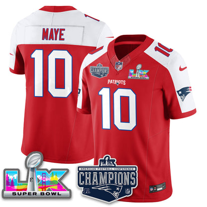 NE 2025 AFC Champions Vapor Limited Jersey - Stitched