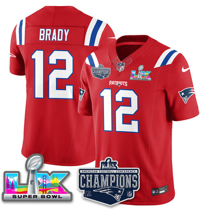 NE 2025 AFC Champions Vapor Limited Jersey - Stitched