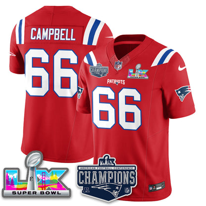 NE 2025 AFC Champions Vapor Limited Jersey - Stitched