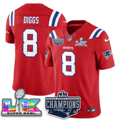 NE 2025 AFC Champions Vapor Limited Jersey - Stitched