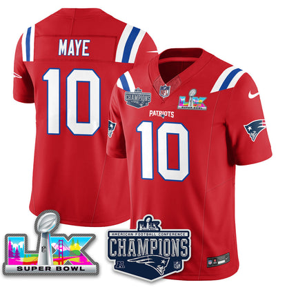 NE 2025 AFC Champions Vapor Limited Jersey - Stitched