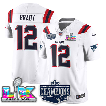 NE 2025 AFC Champions Vapor Limited Jersey - Stitched
