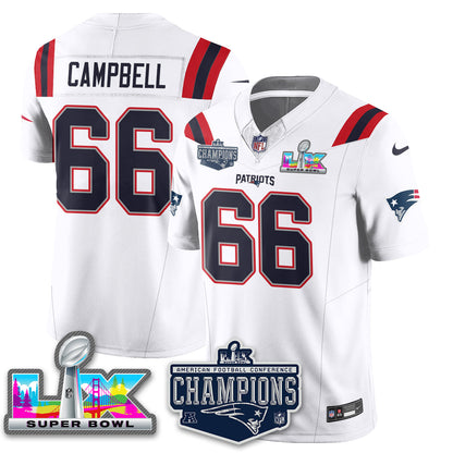NE 2025 AFC Champions Vapor Limited Jersey - Stitched
