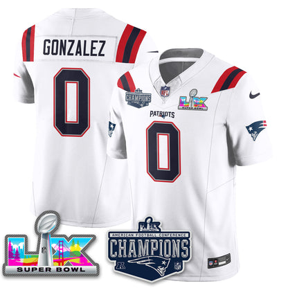 NE 2025 AFC Champions Vapor Limited Jersey - Stitched