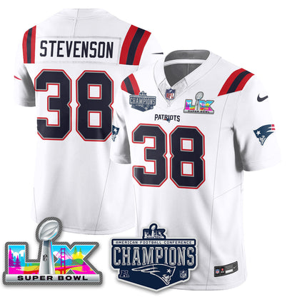 NE 2025 AFC Champions Vapor Limited Jersey - Stitched