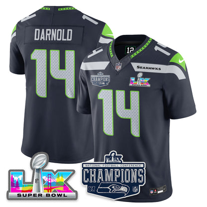 SEA 2025 NFC Champions Vapor Limited Jersey - Stitched