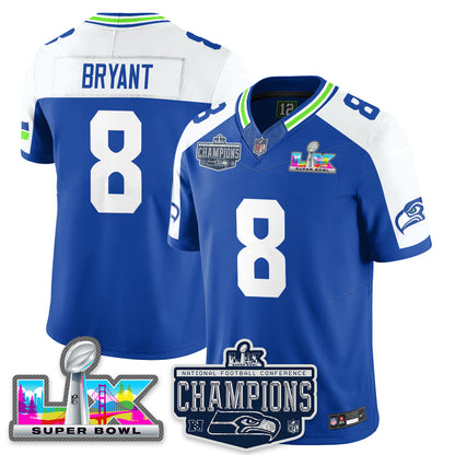 SEA 2025 NFC Champions Vapor Limited Jersey - Stitched