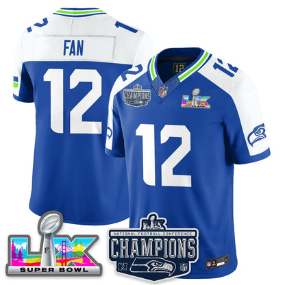SEA 2025 NFC Champions Vapor Limited Jersey - Stitched