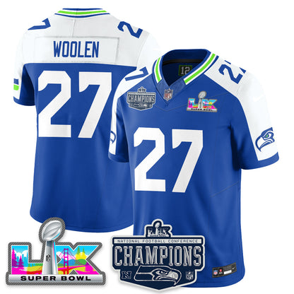 SEA 2025 NFC Champions Vapor Limited Jersey - Stitched