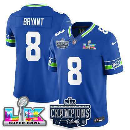 SEA 2025 NFC Champions Vapor Limited Jersey - Stitched