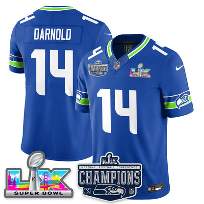 SEA 2025 NFC Champions Vapor Limited Jersey - Stitched