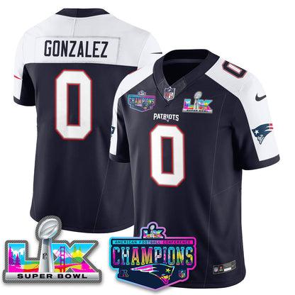 NE 2025 Vapor Jersey - AFC Champions Limited Patch - Stitched