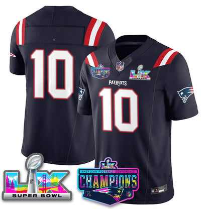NE 2025 Vapor Jersey - AFC Champions Limited Patch - Stitched