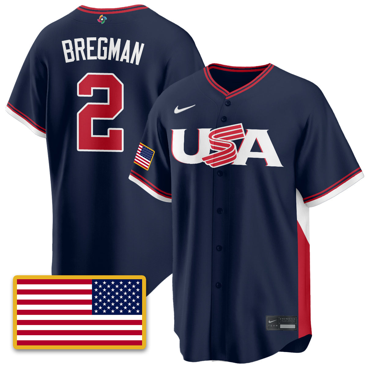 USA Baseball  2026 World Baseball Classic Limited Jersey - Stitched