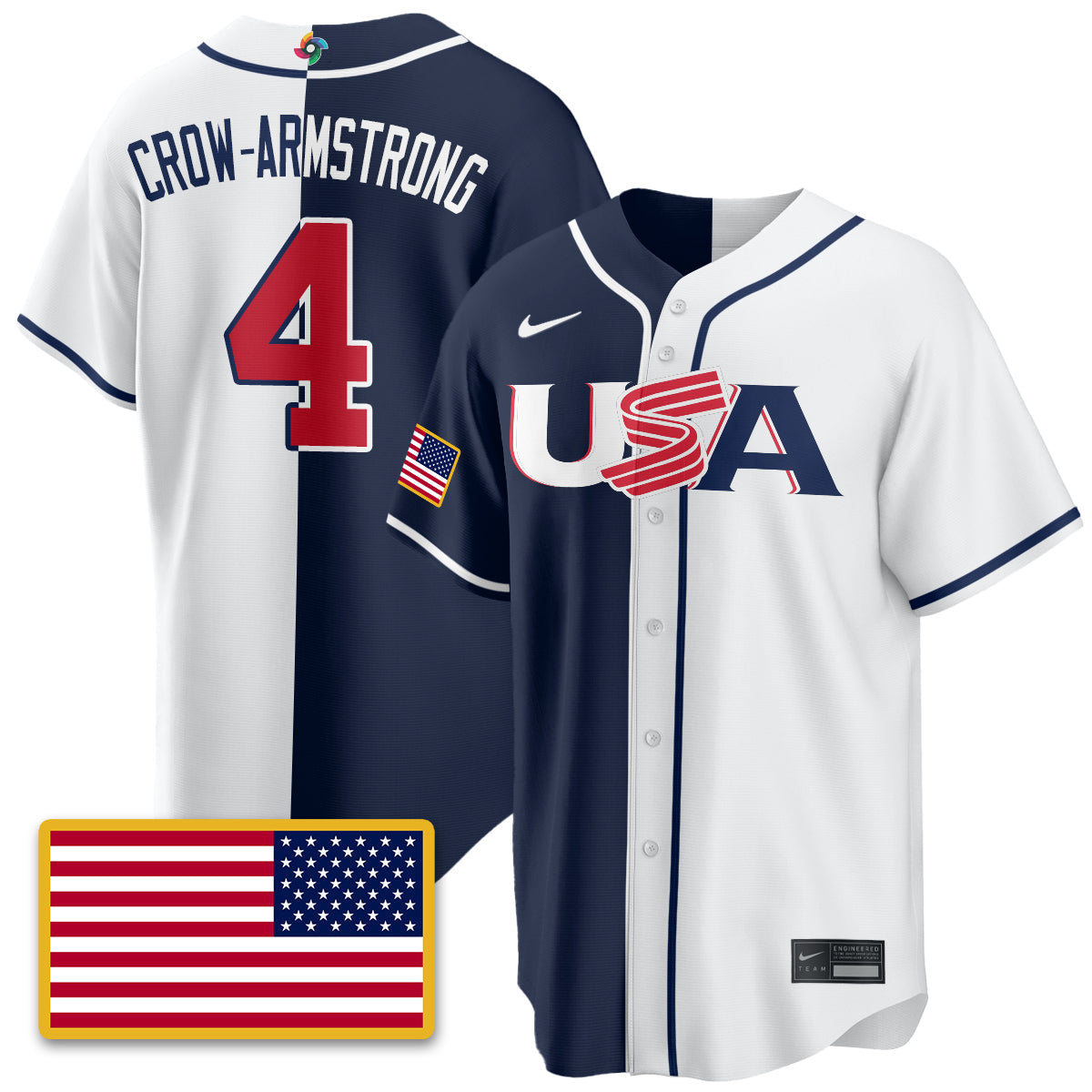 USA Baseball  2026 World Baseball Classic Limited Jersey - Stitched