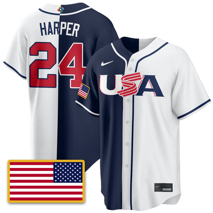 USA Baseball  2026 World Baseball Classic Limited Jersey - Stitched