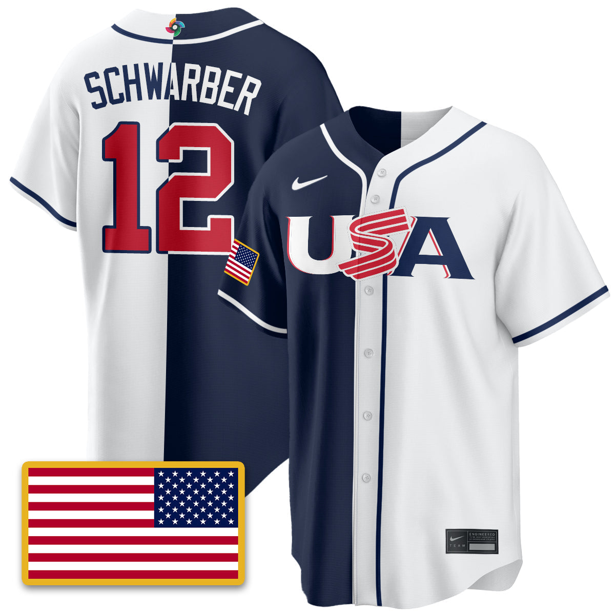 USA Baseball  2026 World Baseball Classic Limited Jersey - Stitched