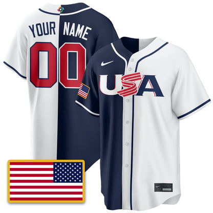 USA Baseball 2026 World Baseball Classic Limited Custom Jersey - Stitched