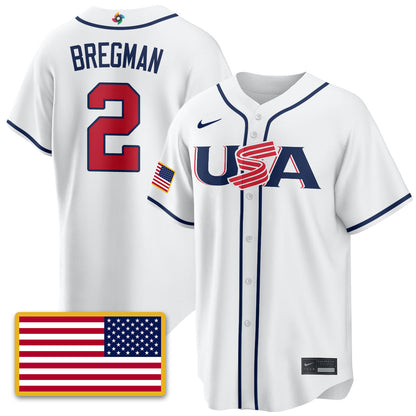 USA Baseball  2026 World Baseball Classic Limited Jersey - Stitched