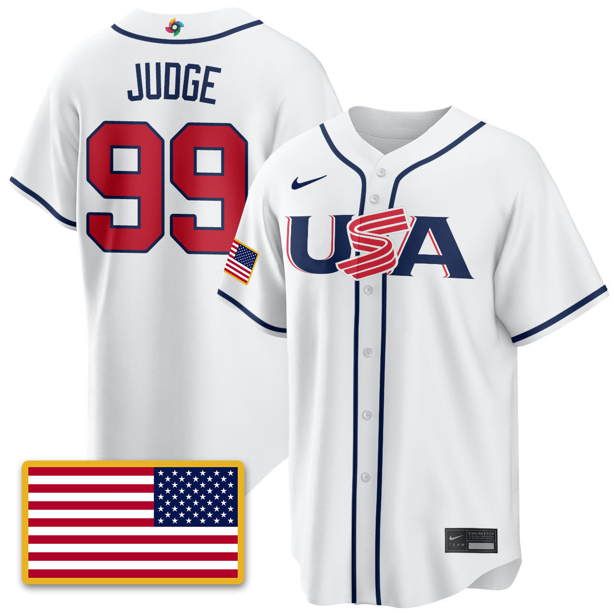 USA Baseball  2026 World Baseball Classic Limited Jersey - Stitched