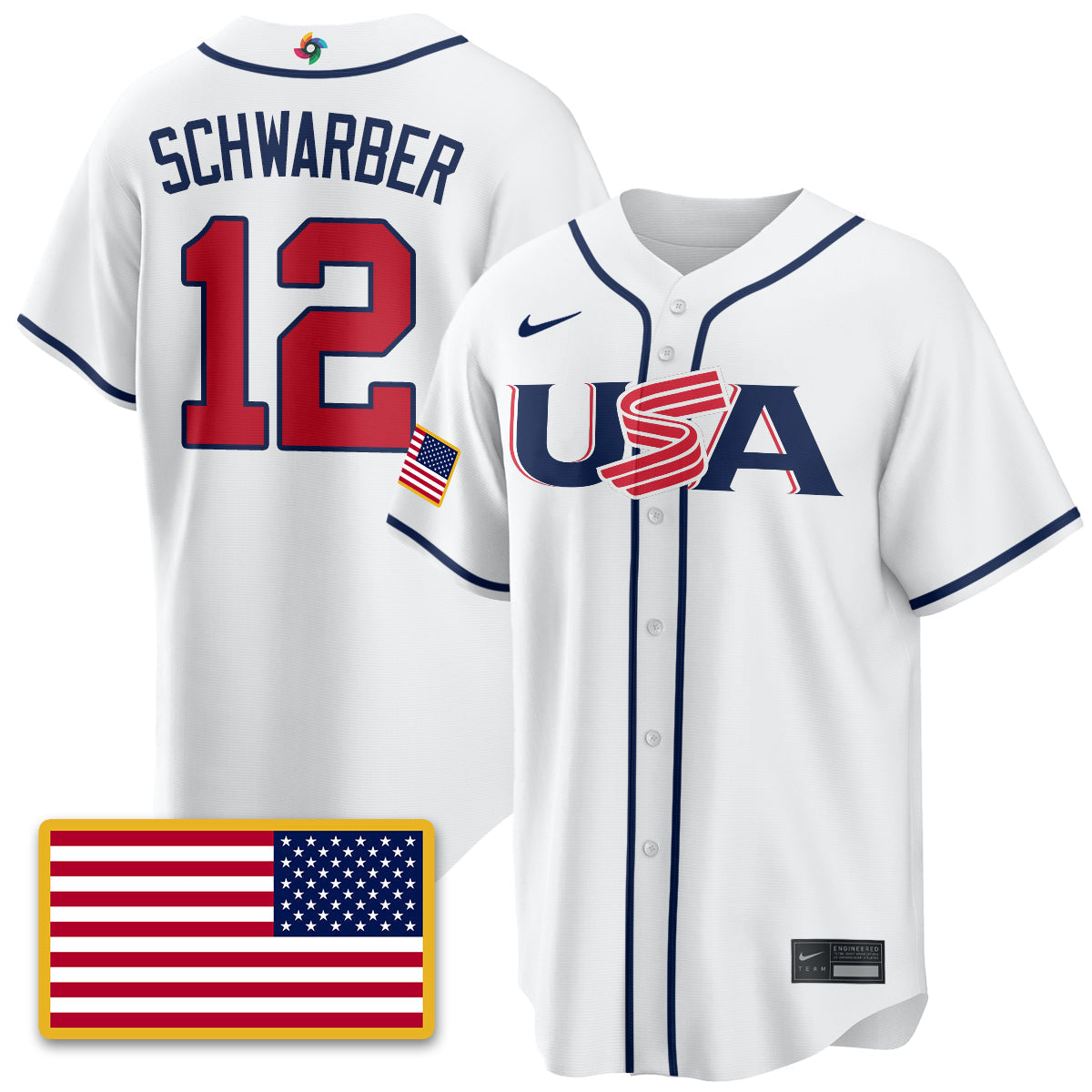 USA Baseball  2026 World Baseball Classic Limited Jersey - Stitched