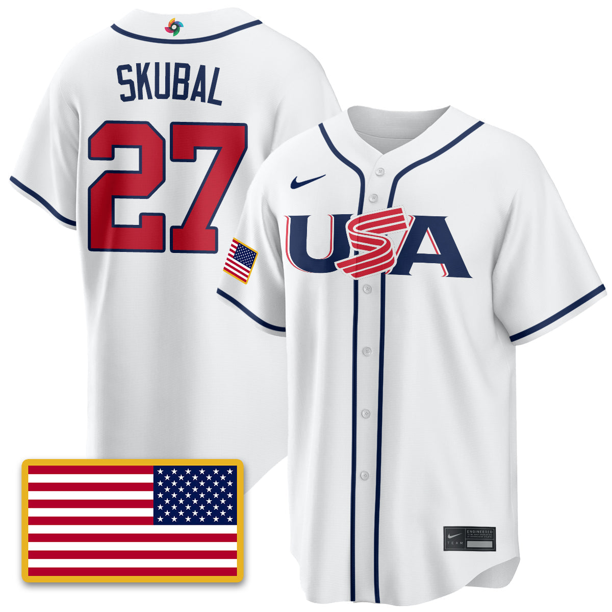 USA Baseball  2026 World Baseball Classic Limited Jersey - Stitched