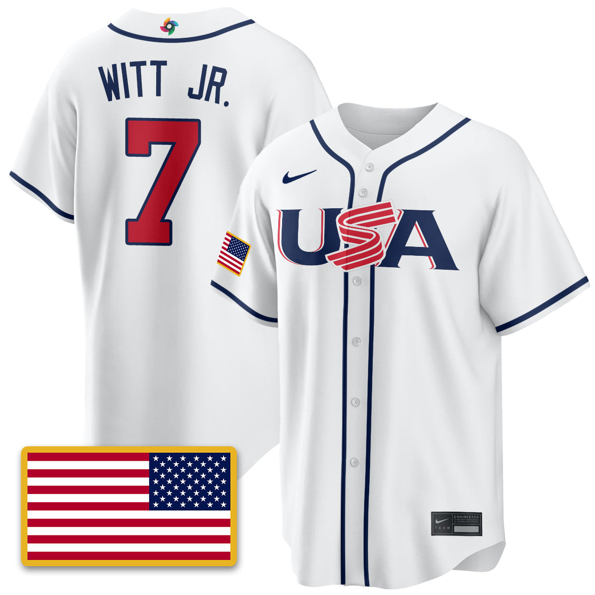 USA Baseball  2026 World Baseball Classic Limited Jersey - Stitched