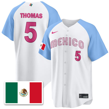 Mexico Baseball 2026 World Baseball Classic Limited Jersey - Stitched