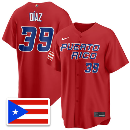 Puerto Rico Baseball 2026 World Baseball Classic Limited Jersey - Stitched
