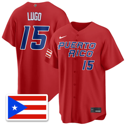 Puerto Rico Baseball 2026 World Baseball Classic Limited Jersey - Stitched