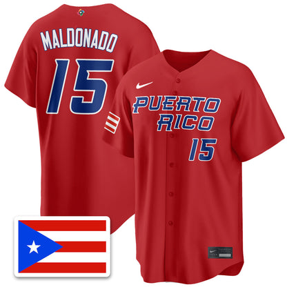 Puerto Rico Baseball 2026 World Baseball Classic Limited Jersey - Stitched