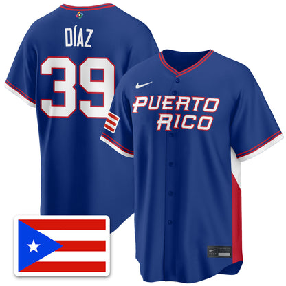 Puerto Rico Baseball 2026 World Baseball Classic Limited Jersey - Stitched