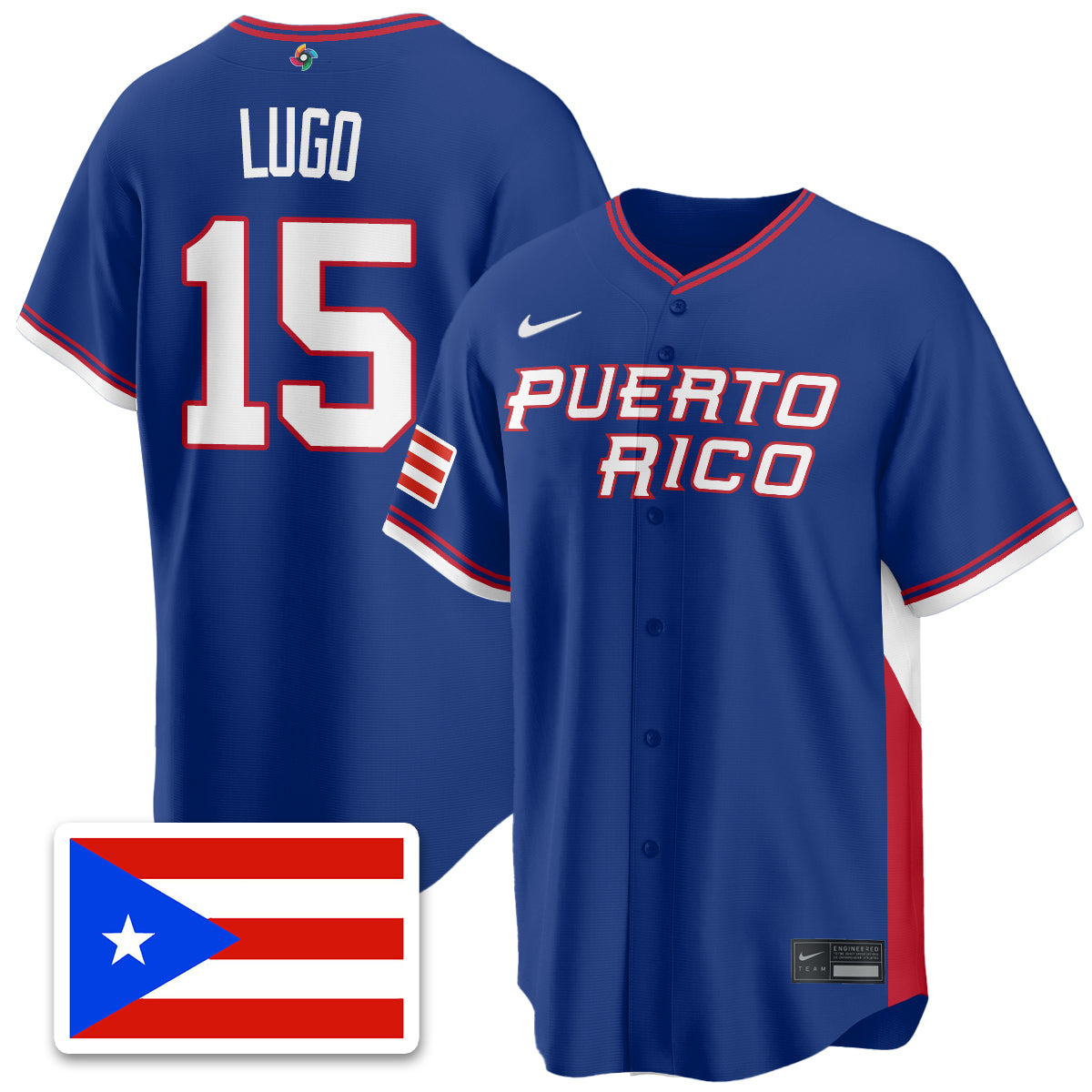 Puerto Rico Baseball 2026 World Baseball Classic Limited Jersey - Stitched