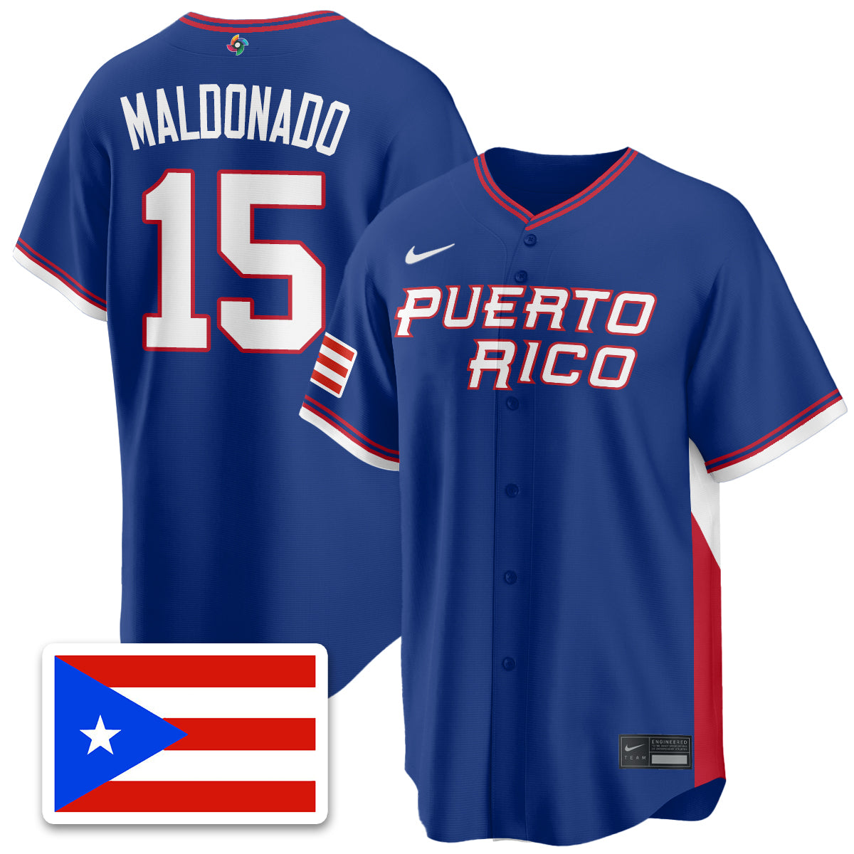 Puerto Rico Baseball 2026 World Baseball Classic Limited Jersey - Stitched