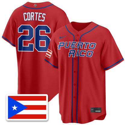 Puerto Rico Baseball 2026 World Baseball Classic Limited Jersey - Stitched