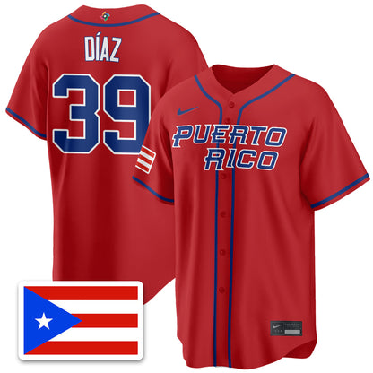 Puerto Rico Baseball 2026 World Baseball Classic Limited Jersey - Stitched