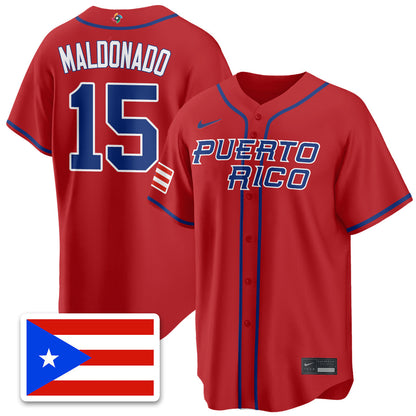 Puerto Rico Baseball 2026 World Baseball Classic Limited Jersey - Stitched
