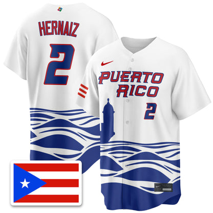 Puerto Rico Baseball 2026 World Baseball Classic Limited Jersey - Stitched